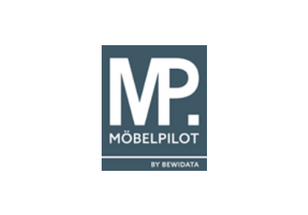 Das Logo von Möbelpilot wird dargestellt.