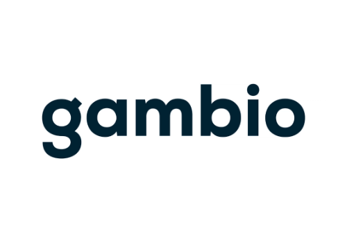 Ein Logo von gambio.