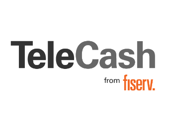 Es wird ein Logo von TeleCash dargestellt.