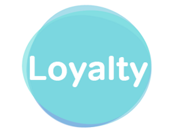 Es wird ein Loyalty-icon dargestellt.