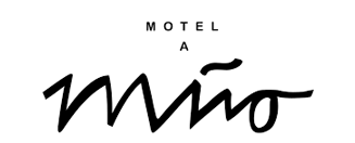 Es wird das Motel a mino Logo dargestellt.