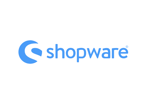 Es wird ein Logo von shopware dargestellt.
