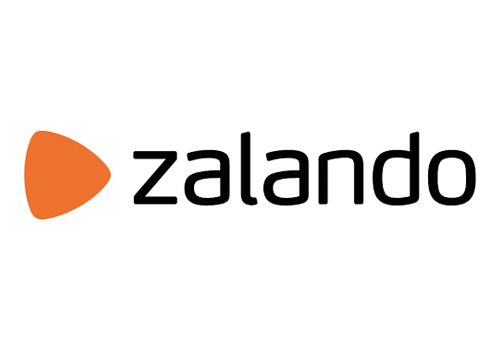 Es wird ein Logo von Zalando dargestellt.